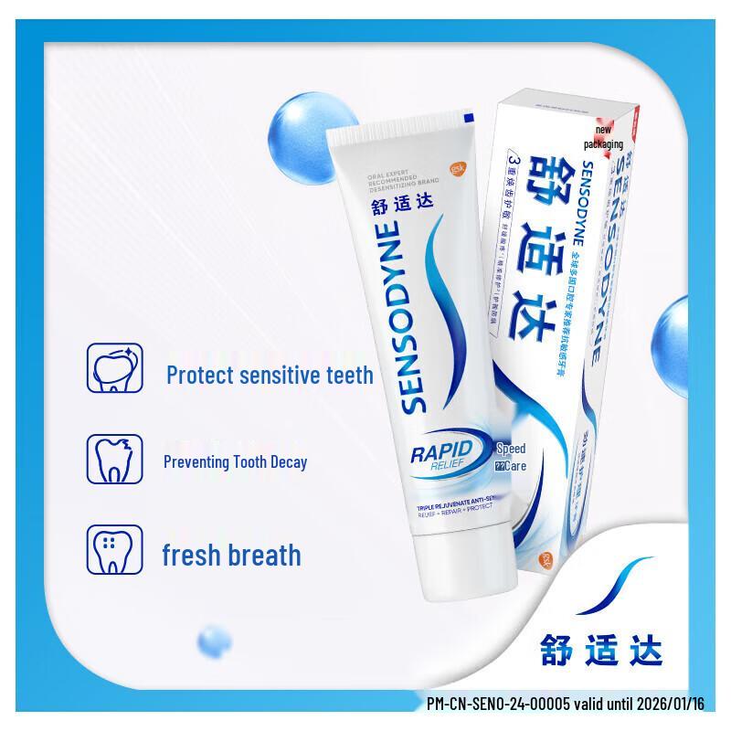 Зубная паста Sensodyne Rapid Relief