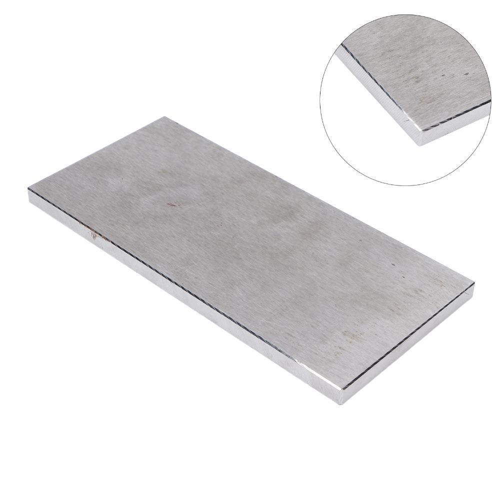 Iron Metal Bench Block Silver Jewelry Stamping Block Solid Square Steel Anvil DIY Projects