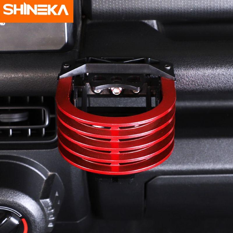 SHINEKA держатели для напитков для Suzuki Jimny + автомобильный держатель для бутылки с водой, держатель для чашки, кронштейн, аксессуары для Suzuki