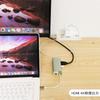 EGRET 1to5 к USB HDMI Док-станция 100 Вт PD USB Видео Розовый EH23-5C USB-C USB-C Хаб, Адаптер, Разъем, Станция, Управление, Алюминий, 5-в-1,