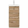 Bathroom Cabinet with Sink Artisan Oak