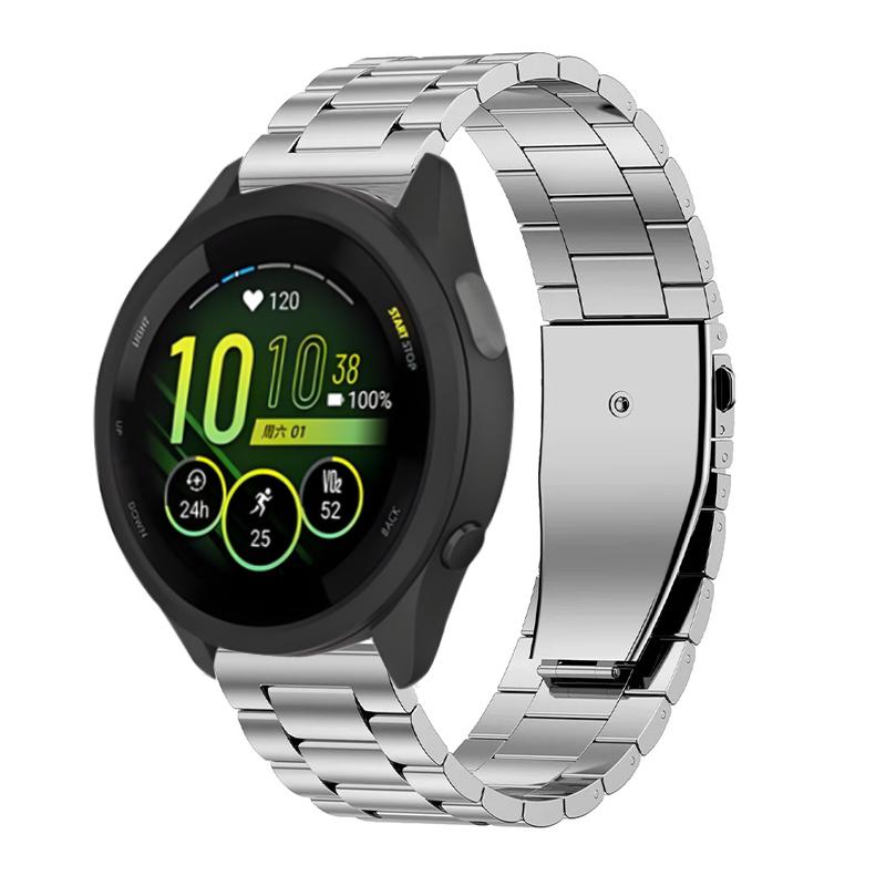 22 мм 20 мм 18 мм Металлический ремешок для Garmin Forerunner 570 970 55 265 965 165 255 955 Venu 4 3 2/Active 6/5/4 Браслет из нержавеющей стали