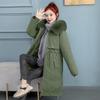 Women's 2023 Winter Parka with Detachable Liner: Thick, Slim-Fit Down Cotton Jacket