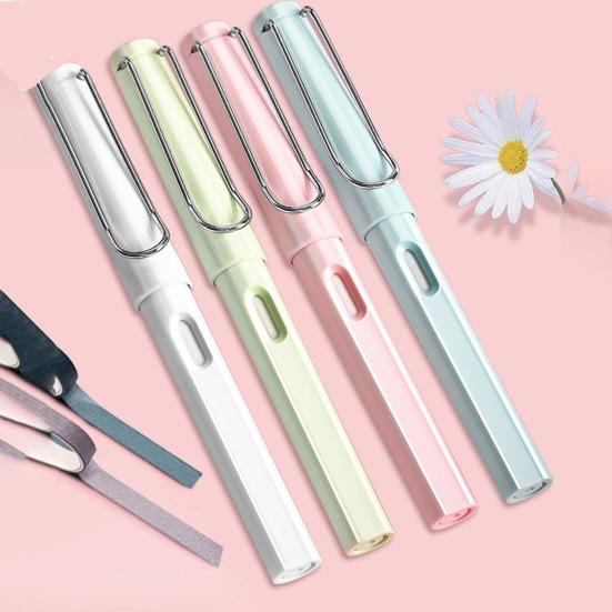 12 шт. Портативные стираемые вечные карандаши без чернил с 12 шт. сменными стержнями для письма и художественного эскиза