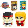 Аниме Street Fighter Файтинг Строительные блоки Экшн КенМастерс Хоши Рю ABS Кавайные Игрушки Строительные блоки Подарок Для детей