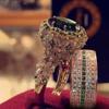 Elegant  Gold Color Hip Hop Ring for Women Fashion Inlaid Zircon Red Crystal Wedding Rings Set Party Bridal Engagement Jewelry