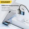 ESSAGER 65W PD Быстрая зарядка Кабель для передачи данных 4-в-1 для компьютера и мобильного телефона