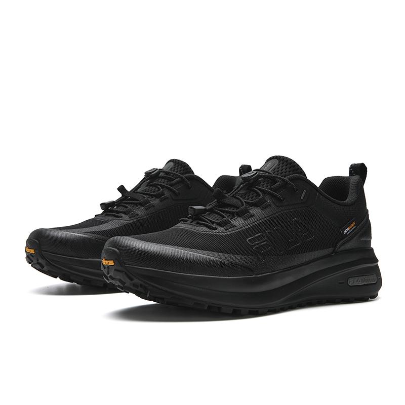 Fila NUVOLE 4 Амортизирующие Нескользящие Износостойкие Дышащие Легкие Низкие Уличные Ботинки Мужские Черные A12M621205FBK