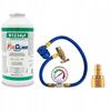 R1234YF AIR CONDITIONING REFILL KIT + ADAPTER