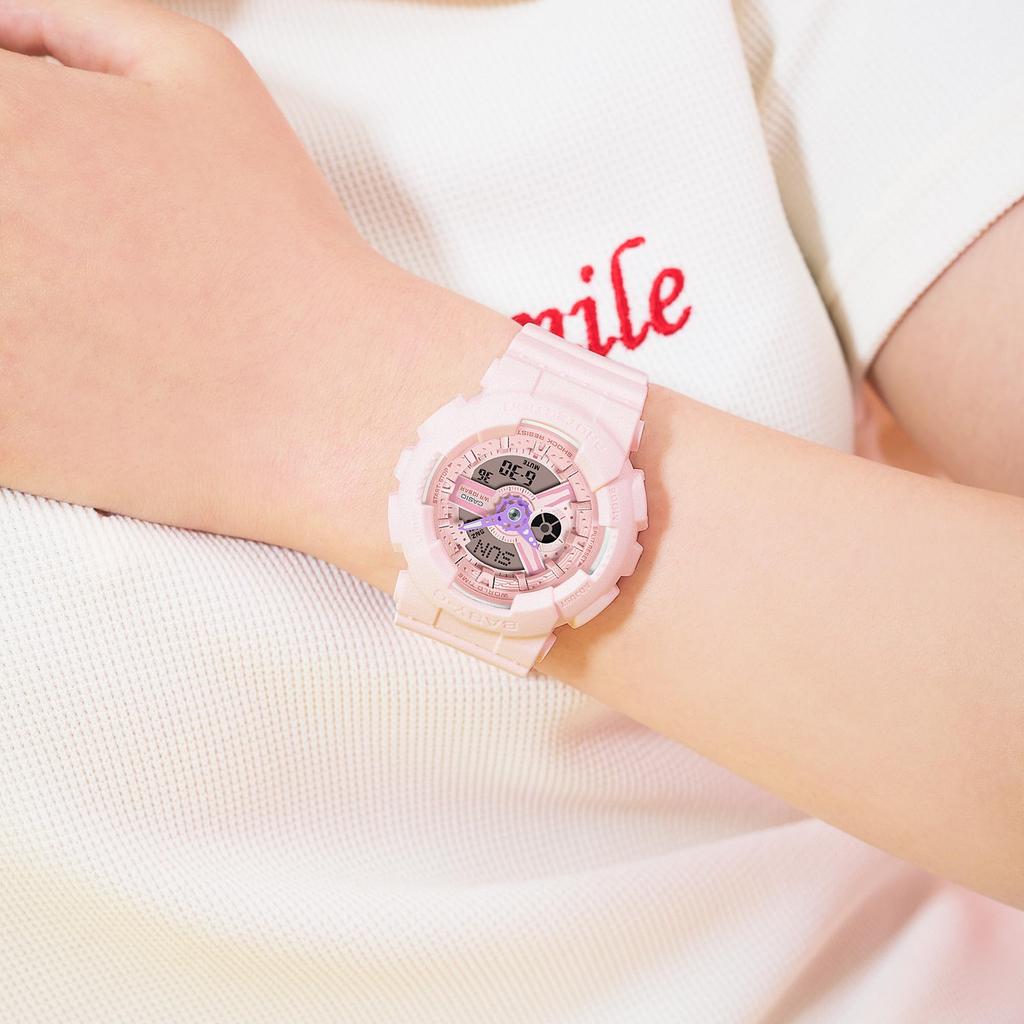 Часы Casio Baby-G (Официальный японский продукт) BA-110AH-4AJF Женские Розовые