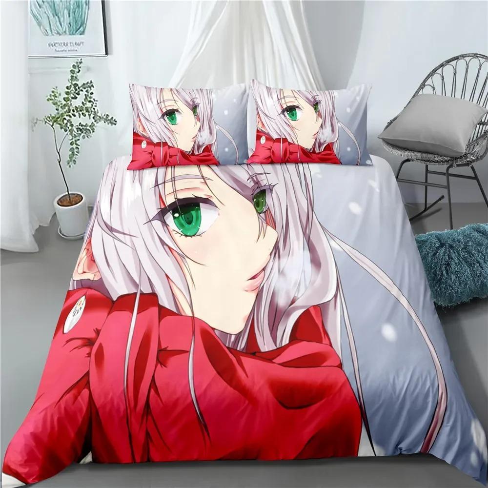 Аниме High School DxD 3D Принт Постельное Белье Пододеяльники Наволочки Одеяло Постельный Комплект