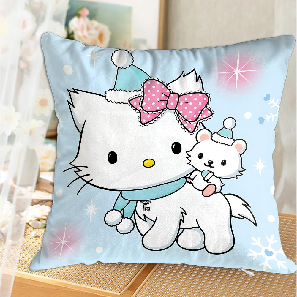 Kawaii C-Charmmy Kittyes Cushions For Decorative Sofa Cushion Covers Room Decorating Items Gifts Decoration Home