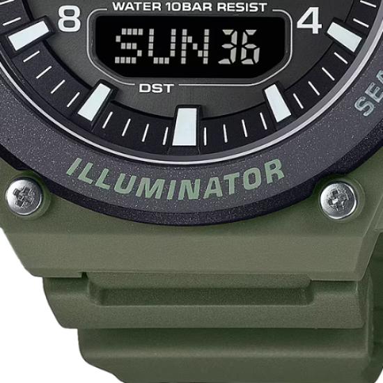 Casio Коллекция Tough Solar Хаки Часы AQ-S820W-3BJF Мужские