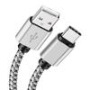 For Samsung S9 S10 Xiaomi Mi9 Mi8 Huawei Redmi Nylon Braided Fast Charging USB C Cable