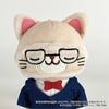 Detective Conan Conan Edogawa with CAT stuffed toy key chain with eye mask Plus [Anime version]
