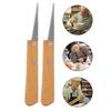 2 шт. Инструменты для гравировки, шпатель, ручка, деревянный, для лепки лица