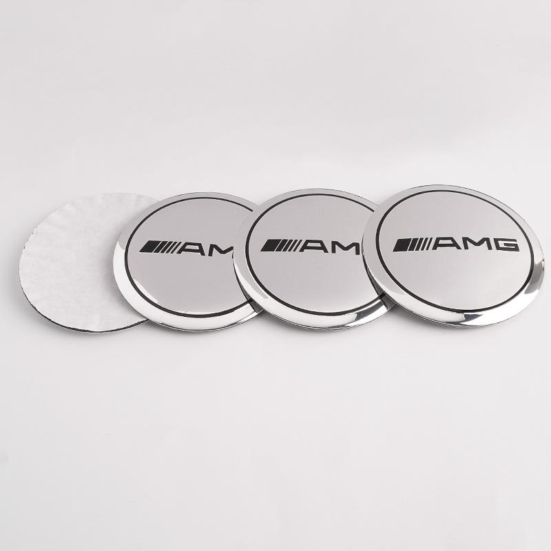 RPO5 4pcs 56MM Car For Mercedes Benz A C E S W177 W176 X166 X167 C257 C218 X253C118 C117 H247 Wheel Center Hub Cap Badge Logo Sticker