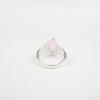 Натуральный камень морганит, серебро 925 пробы, ювелирные украшения для вечеринки, кольцо для нее CZR-4-4