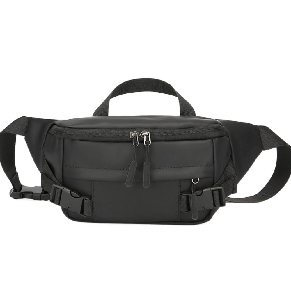 Multi-function Running Waist Bags Solid Color Fanny Phone Pack Simple Men Chest Bag  Running