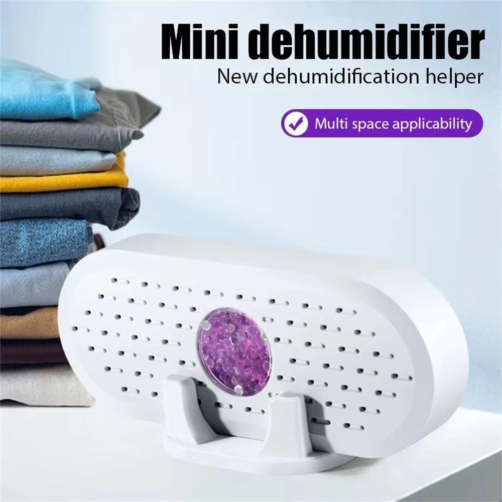 Reusable Mini Air Dryer USB Charging Hygroscopic Machine Recyclable Electric Dehumidifier  Bedroom