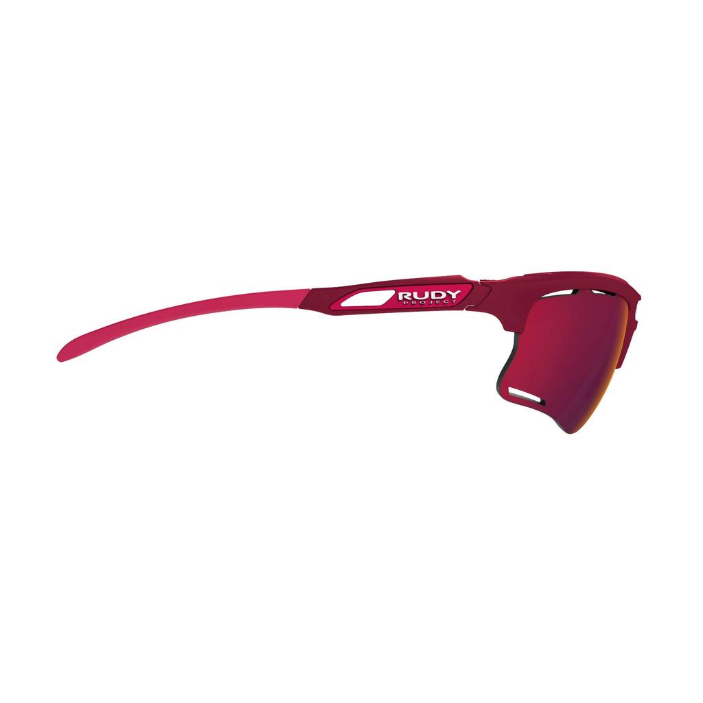 Sunglasses Keyblade Multi Laser Red Lens Bridge Temple 41mm [RUDYPROJECT] Width 70mm, Width 14mm, Length 130mm, Height