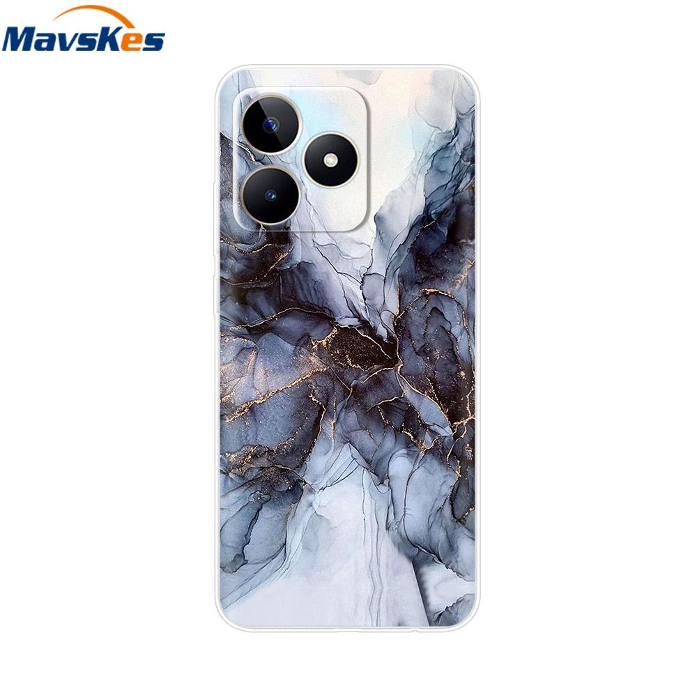 For OPPO Realme C53 C 53 Case Cover Clear Soft Silicone TPU Phone Case Coque For Realme C53 realmeC53 Back Cover Fundas Bumper
