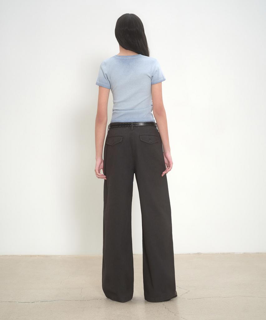 MUSINSA STANDARD WOMAN Women'S Wide Fatigue Pants [Dark Gray]