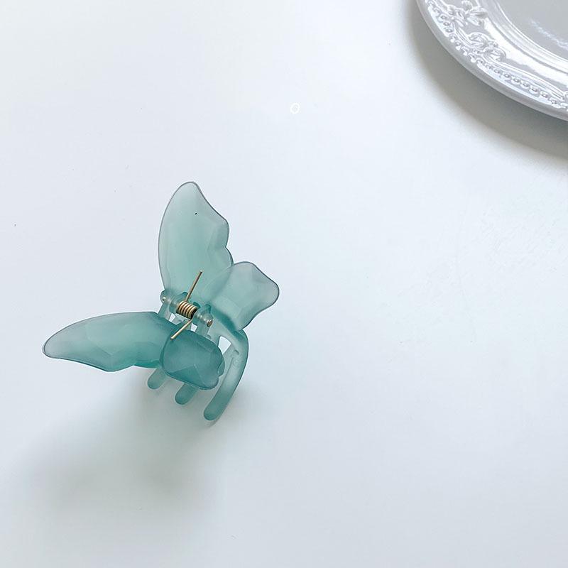 Летняя сказочная заколка для волос в виде бабочки и акулы - Маленький стильный головной убор для женщин