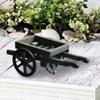Small Wheelbarrow, Miniature Farming Cart Model ,Dollhouse Furniture ,Wooden Crafts, Simulation