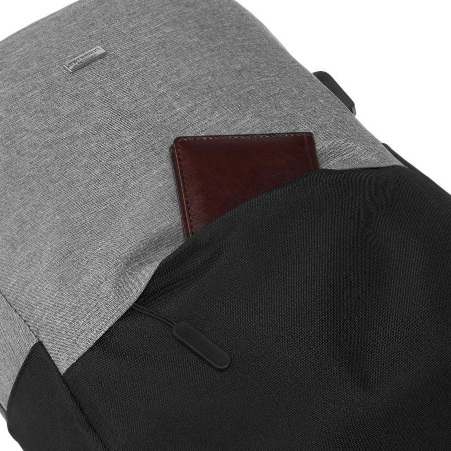 Large men's polyester laptop backpack - Peterson