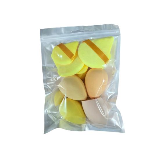 14 шт./компл. набор спонжей для макияжа с пудрой без латекса, растушевка жидкой пудры, нанесение крема, косметический спонж, блендер, женские инструменты для макияжа