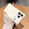 Чехол с магнитной присоской Boyang Подходит для чехла для мобильного телефона IPhone17 Жидкий силикон Apple 16 Большое отверстие 15 ProMax Защитный чехол