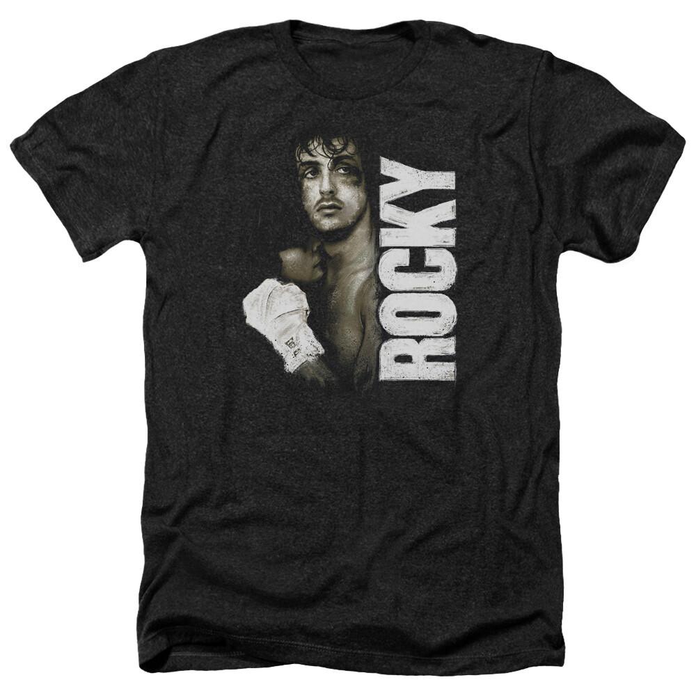 ROCKY РАСКРАШЕННЫЙ ROCKY Лицензионный Взрослый Мужской039;s Хизерская футболка S-3XL Унисекс футболка