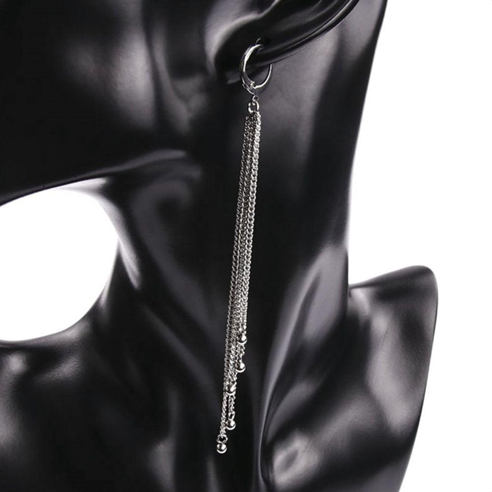 Design Stainless Steel Party Korean Style Earring K-pop Ear Cuff Men Stud Earring Women Ear Clip