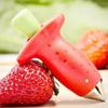 Strawberry Huller Pineapple Cutters Novel Tomato Stalks Remover Fruit Knife Useful Strawberry Leaf Cleaner Kitchen Accessories