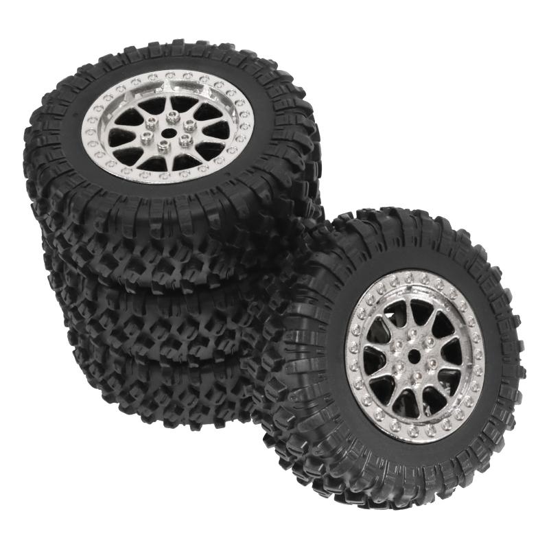 1:12 RC Car Crawler Tire Replacement 72mm Metal Upgraded Wheels Toy Car Upgrade Accessories Parts MN90 91 99 99S