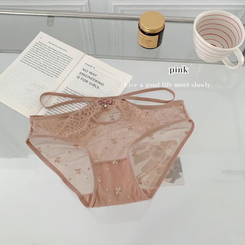 Сексуальные тонкие чулки с крестообразным ремешком для женщин с кружевными трусиками, сетчатыми краями для девочек, трусики с низкой талией, тонкие треугольные трусики для женщин