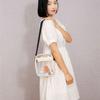 Storage Bag PVC Transparent Bag Square Waterproof Crossbody Bag Portable Women Handbag  Women