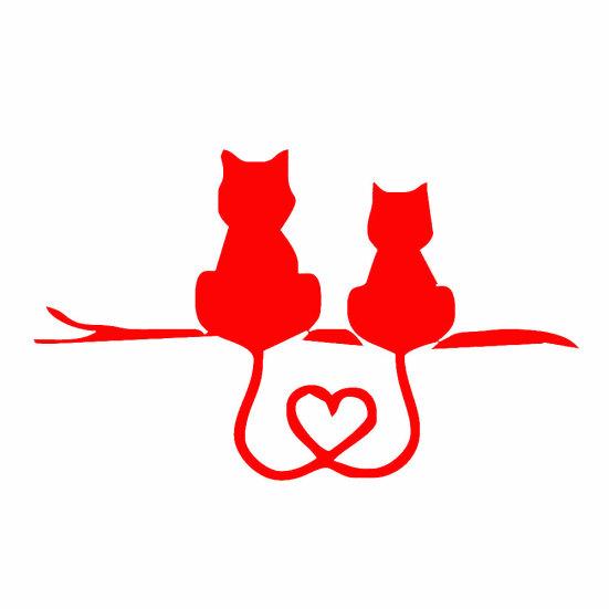 Милые кошки, автомобильный Стайлинг, кузов автомобиля, окна, светоотражающие наклейки, наклейка, декор