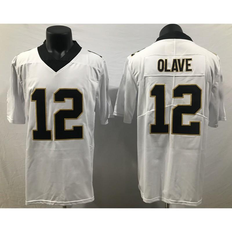 Футбольная форма New Orleans Saints Элвин Камара Тайр Мэтью Дерек Карр Мужская Вышитая Игровая