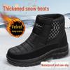 Мужские водонепроницаемые нескользящие плюшевые зимние ботинки на толстой подошве