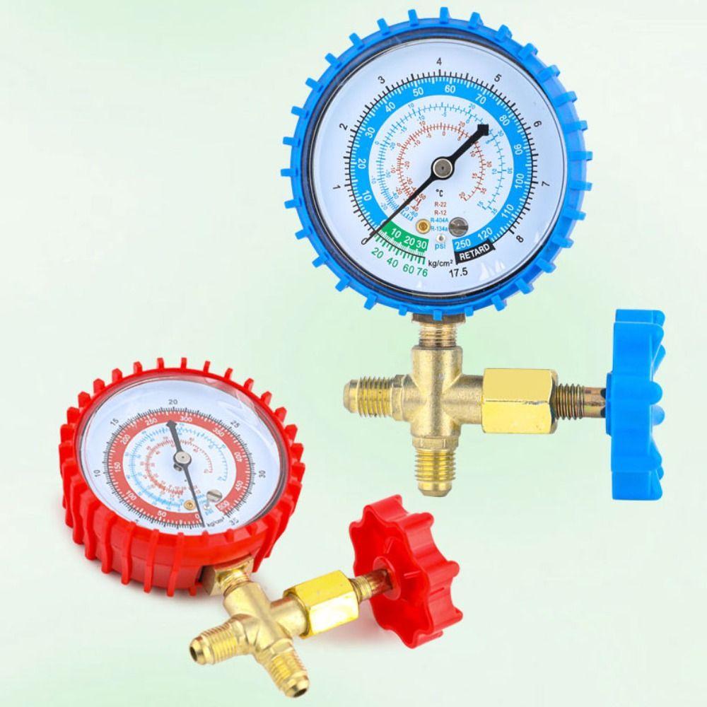 Low Side Single Manifold Refrigerant Pressure Gauge  Cooling Agent Charging
