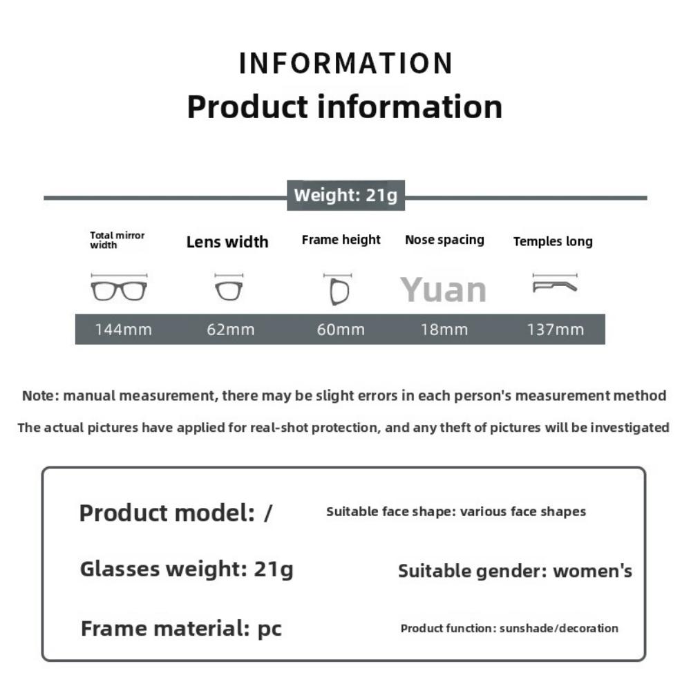 Солнцезащитные очки Rice nail square женские солнцезащитные очки постепенно меняют цвет новые очки женские тенденции защита от ультрафиолета