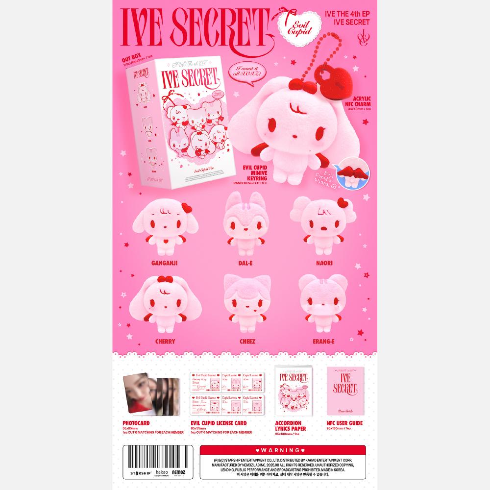 IVE 4th EP Album IVE SECRET EVIL CUPID Ver.