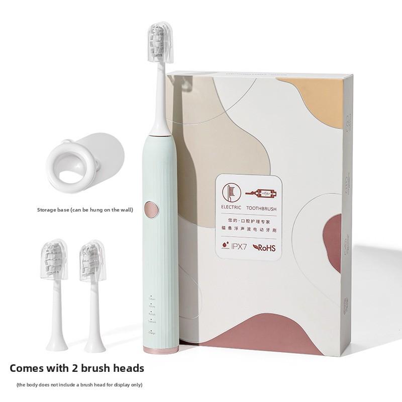 Electric Toothbrush, Couple Rechargeable Automatic Intelligent Adult Soft-bristled Sonic Toothbrush