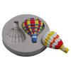 3PCS Multi-Cavity Hot Air Balloon Silicone Mold Chocolate Candy Mold  Resin Fondant Polymer Clay