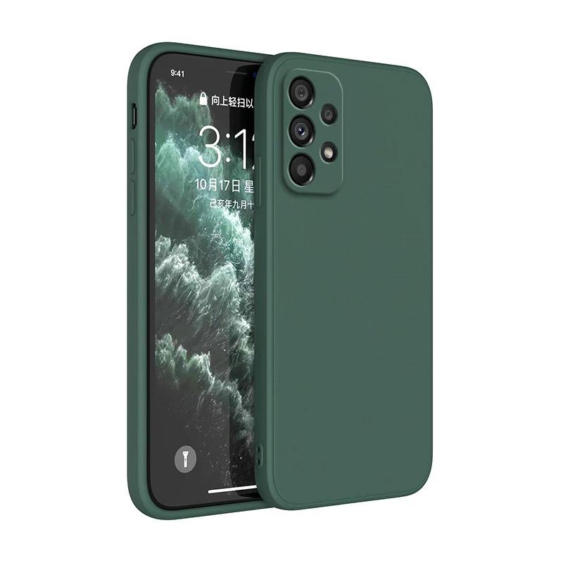 Оригинальный силиконовый чехол для телефона Samsung A32 A42 A52 A52S A72 A13 A23 A33 A53 A73 A14 A24 A34 A54 A57 A37 5G Защитная крышка