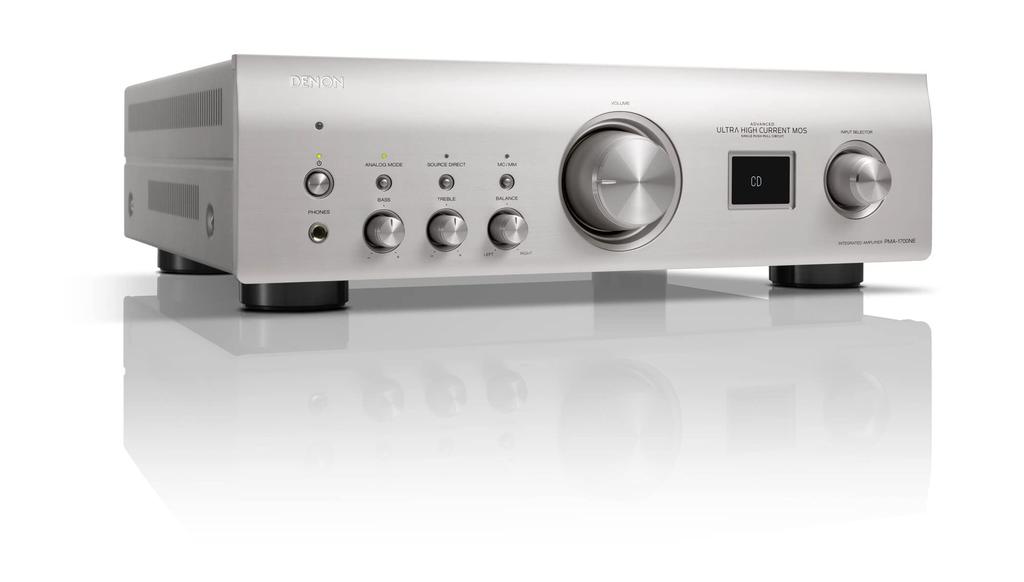 Denon Integrated Amplifier PMA1700NE DSD High Resolution Compatible Premium Silver USB-DAC PMA-1700NESP