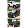 1/24 SUZUKI Jimny внедорожник литой металлический сплав модель автомобиля литые металлические внедорожники модель автомобиля симуляция звук свет коллекция детская игрушка подарок