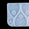 Game Gothic Epoxy Handmade Silicone Clay Tools Ouija Board Planchette Mould Resin Casting Mold